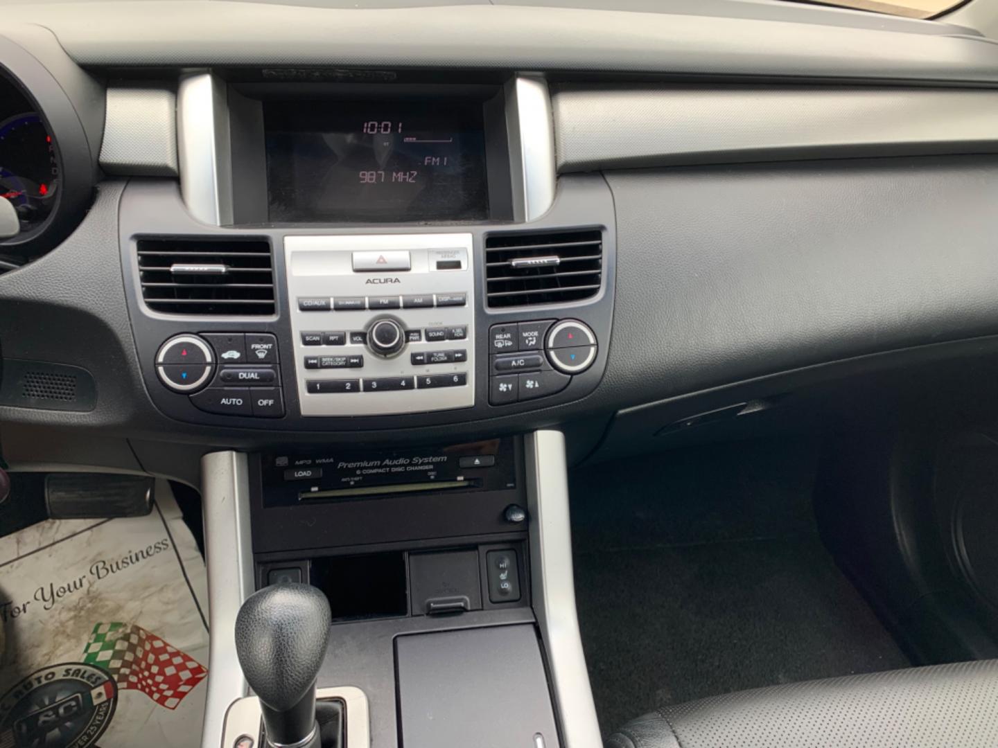 2009 Silver /Black Acura RDX (5J8TB18239A) with an 2.3L L4 DOHC 16V engine, Automatic transmission, located at 1830 North Belt Line Road, Irving, TX, 75061, (469) 524-0199, 32.834373, -96.993584 - Photo#10